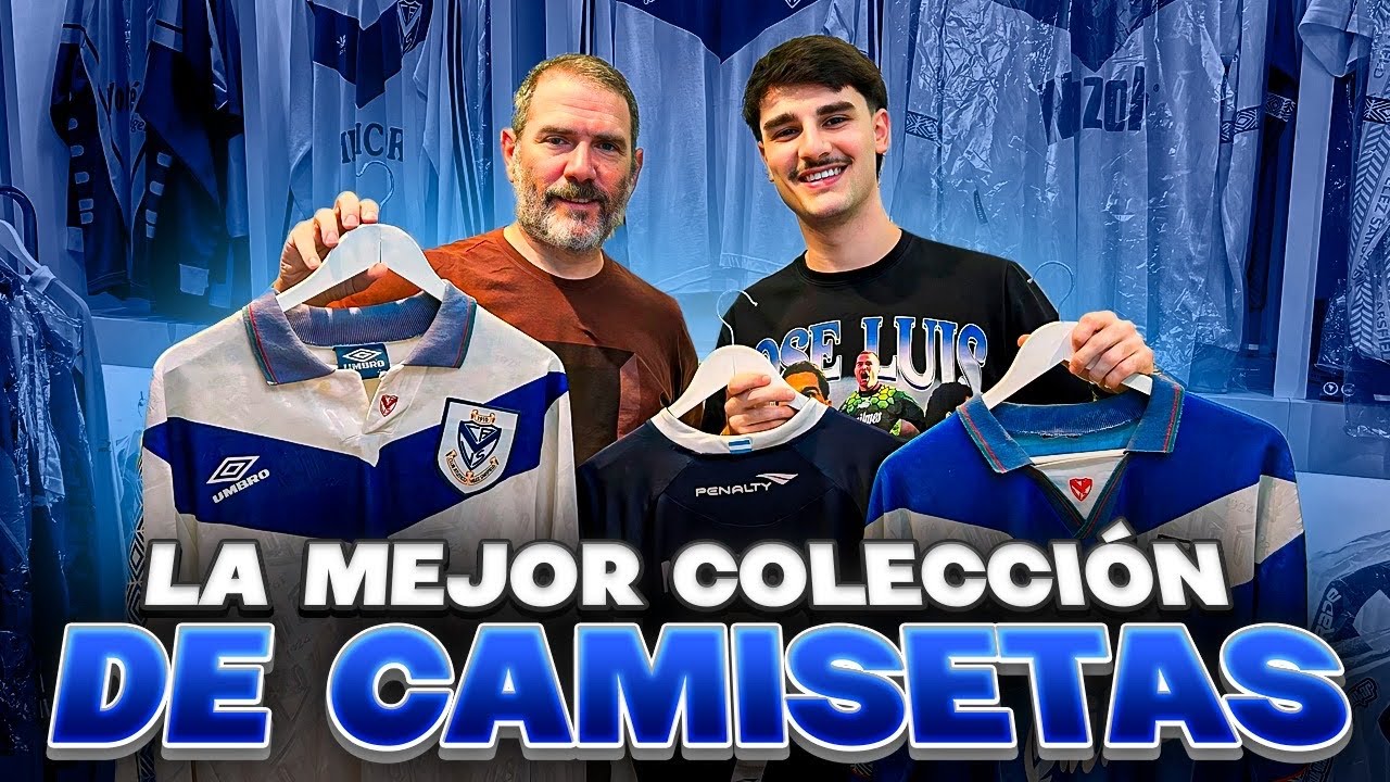 VISITÉ LA MEJOR COLECCIÓN DE CAMISETAS DE VELEZ