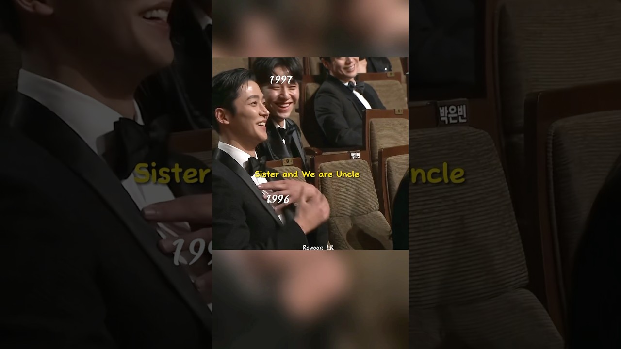😅Sister EunBin and Uncle Rowoon, Uncle YoonSu #Rowoon #KBSDramaAward  #로운 #ParkEunBin #NamYoonSu