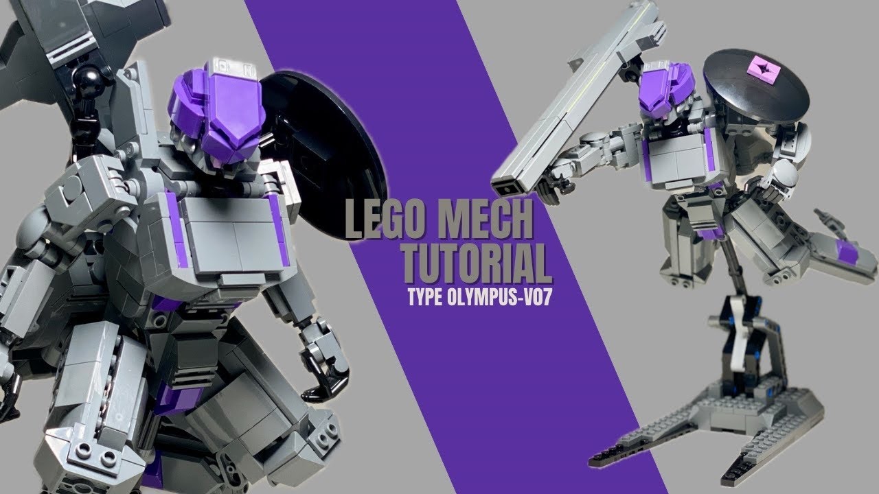 How to Build a Custom MOC LEGO Mech: Type Olympus V07 | Step-by-Step Tutorial