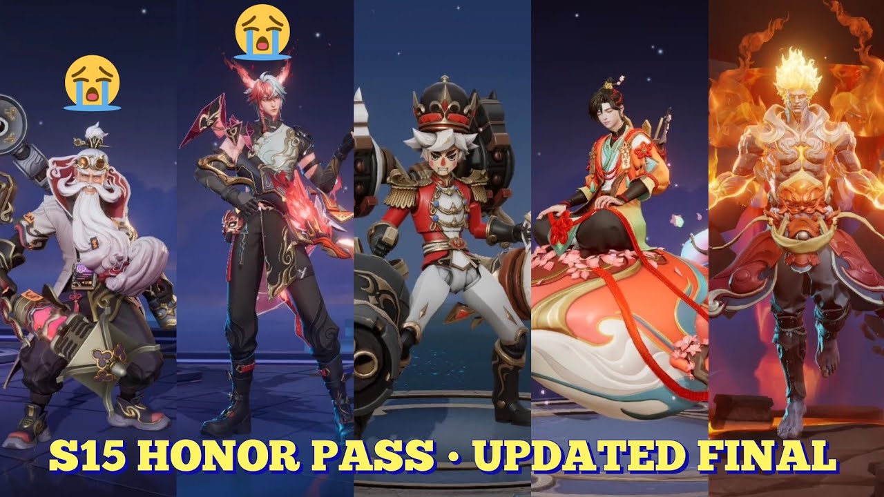 GLOBAL FINAL UPDATED | SEASON 15 HONOR PASS | HONOR OF KINGS