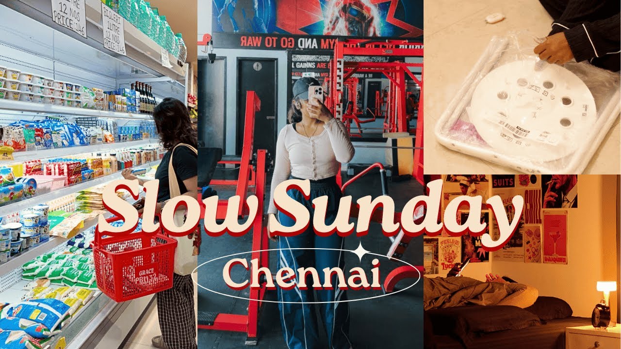 Day in my life | Chennai | Groceries | Gym | unboxing | Slow weekend