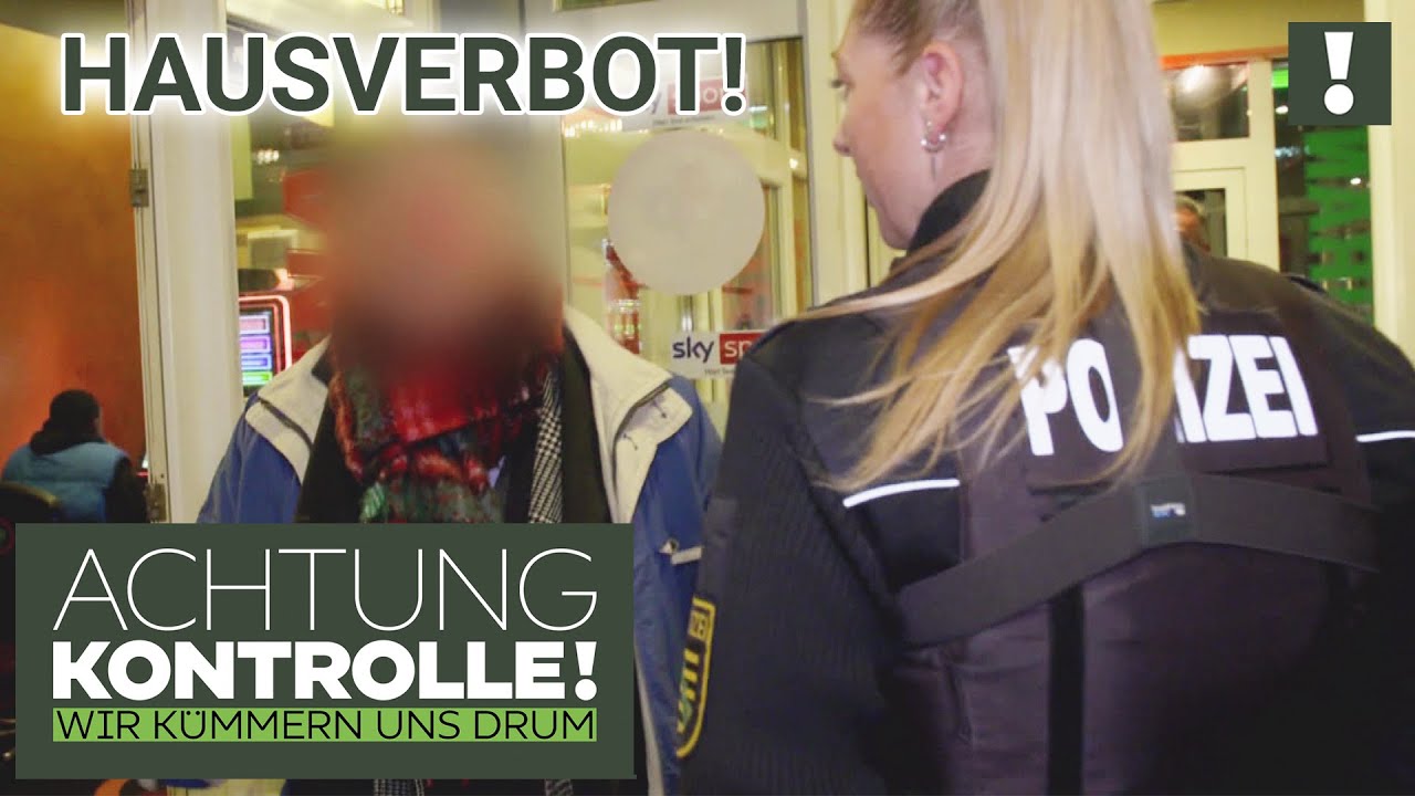 Mann P&Ouml;BELT in Spielothek! HAUSVERBOT! | Achtung Kontrolle