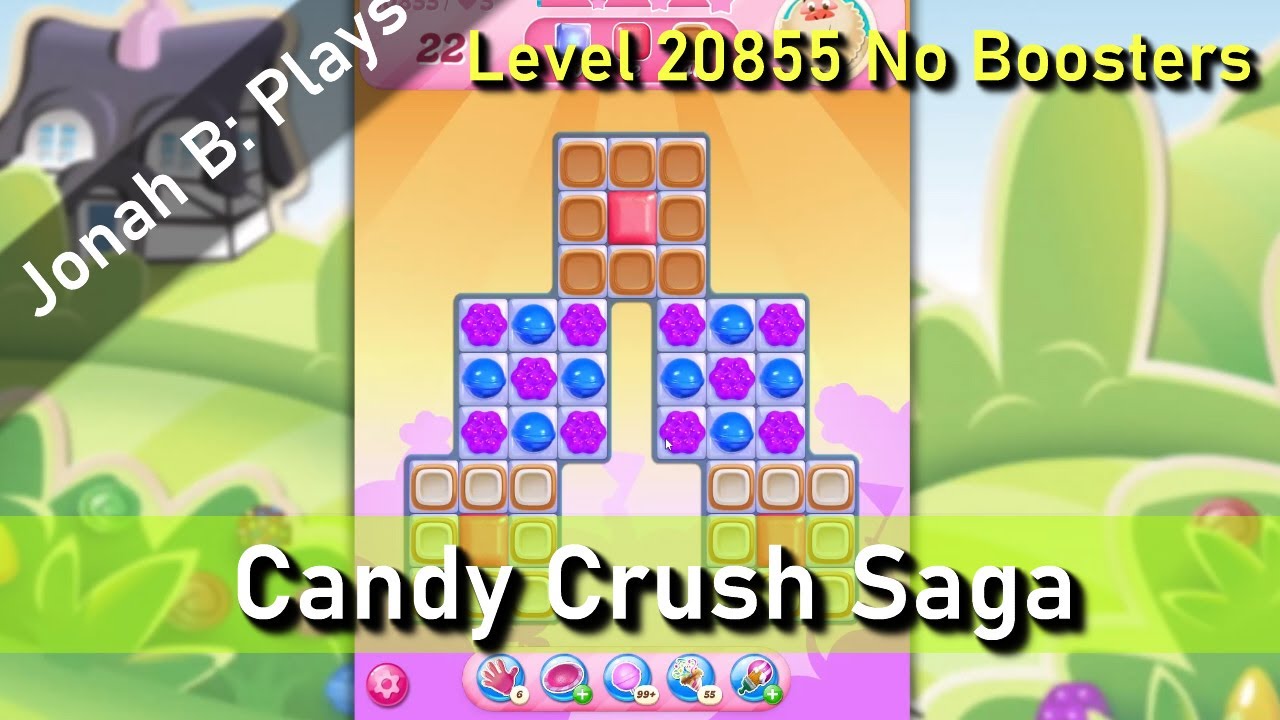 Candy Crush Saga Уровень 20855 Без усилителей
