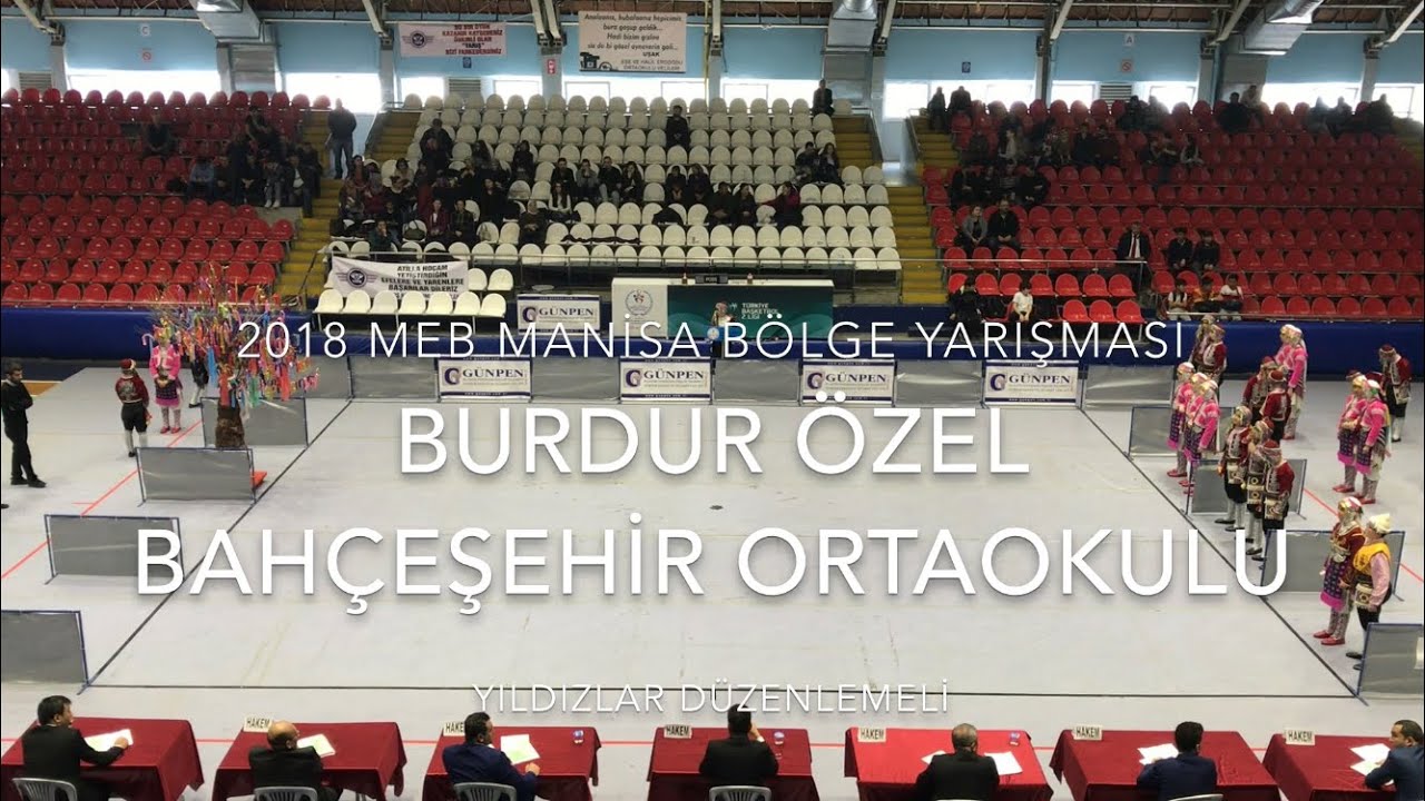 Burdur Özel Bahçeşehir Ortaokulu | Yıldızlar Düzenlemeli | 2018 MEB Manisa Bölge #Zeybekoloji