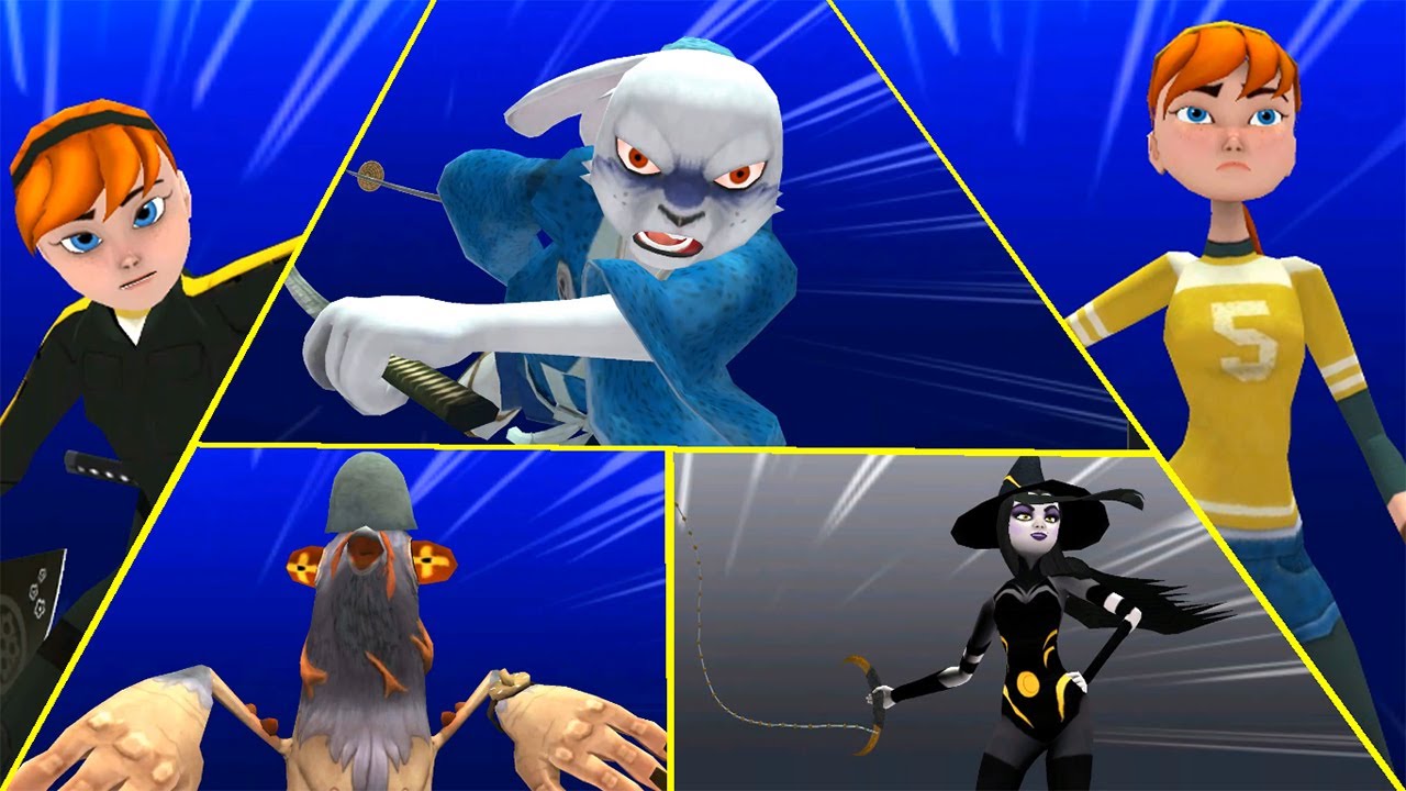 TMNT Legends April Usagi April Kunoichi Shinigami Pigeon