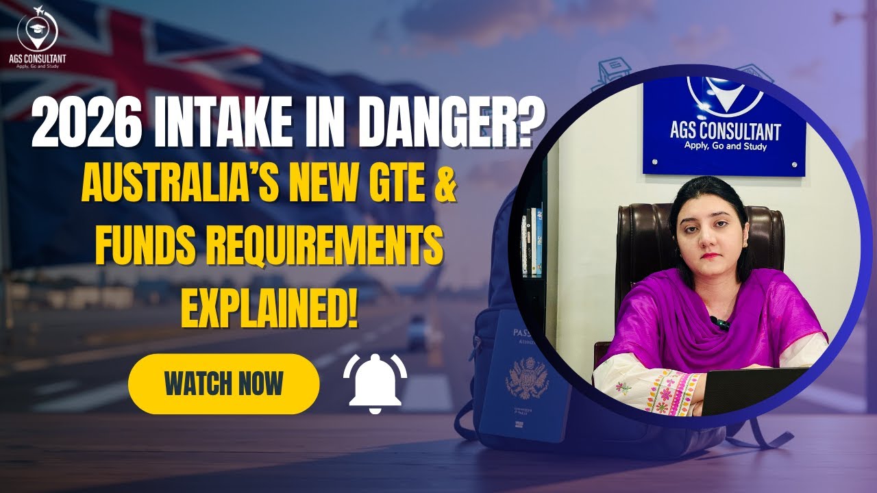Australia Visa 2026 – New Financial Rules Explained for Pakistani Students