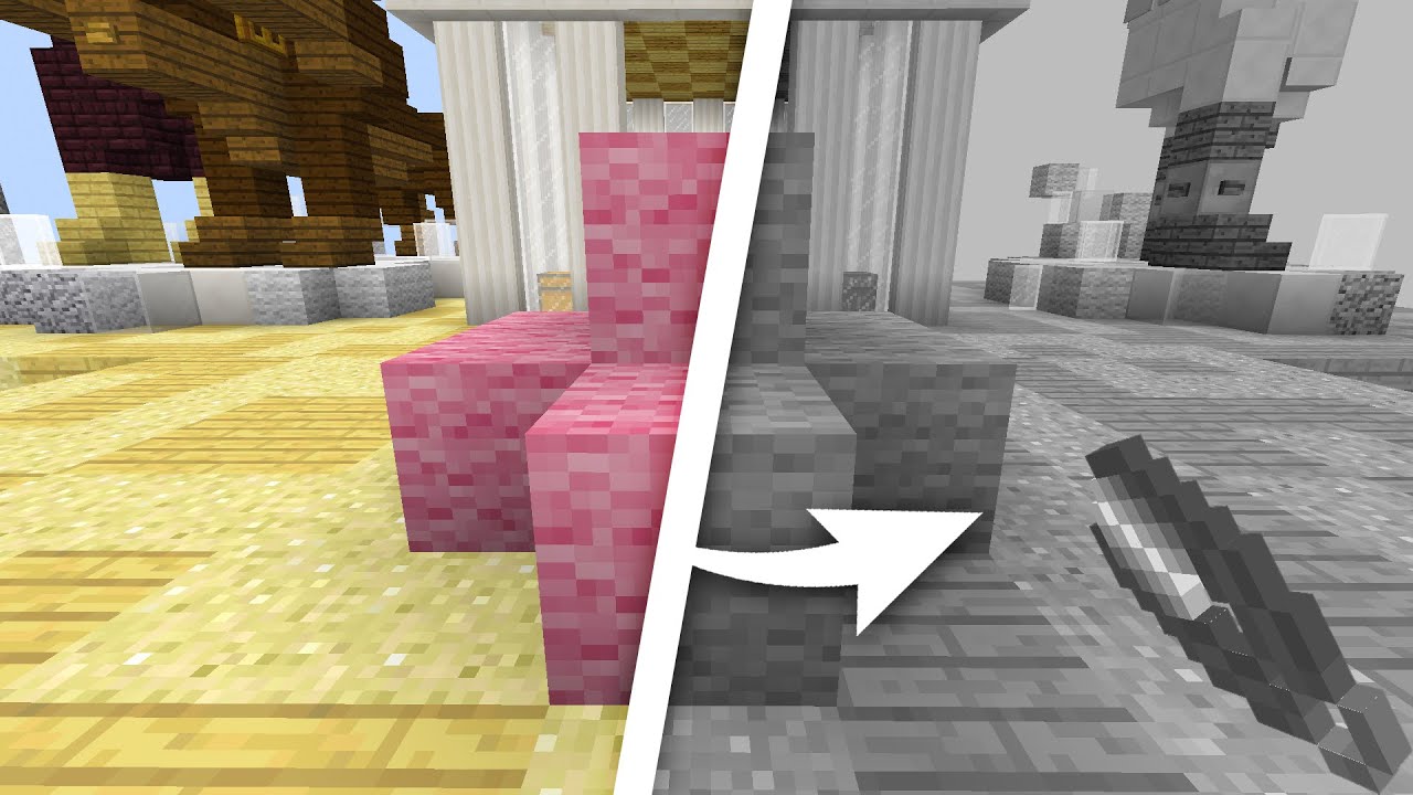 BedWars, Mais Tout est NOIR et BLANC