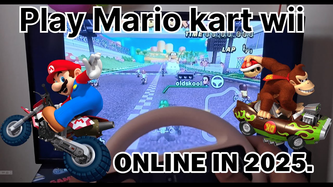 How to play Mario Kart Wii ONLINE in 2025.