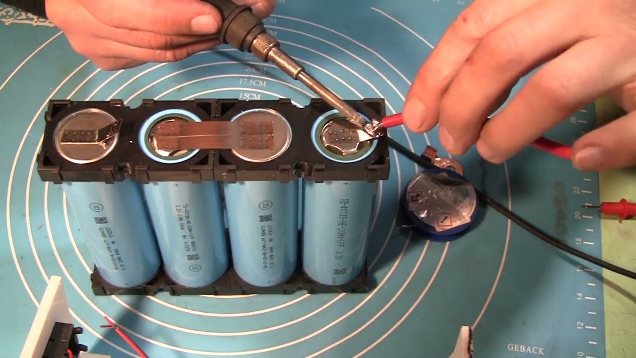 Батарея Li-Fe-Po4 12В/20Аг  Збираємо самі, на елементах TB 40138