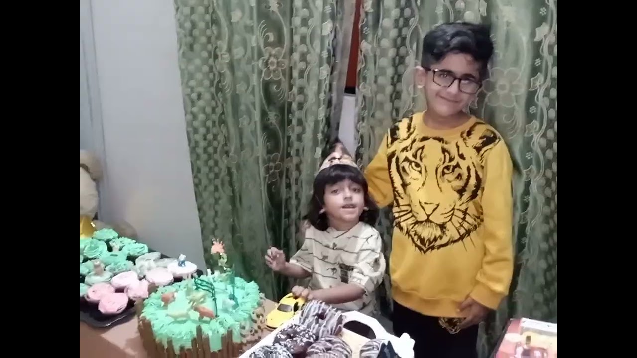 3rd birthday celebration tum jeeyo hazaaroun saal #happybirthday #shuja#