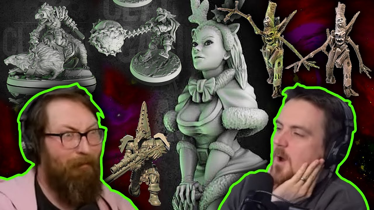 Kickstarter Miniatures 66 - Tom and Ben