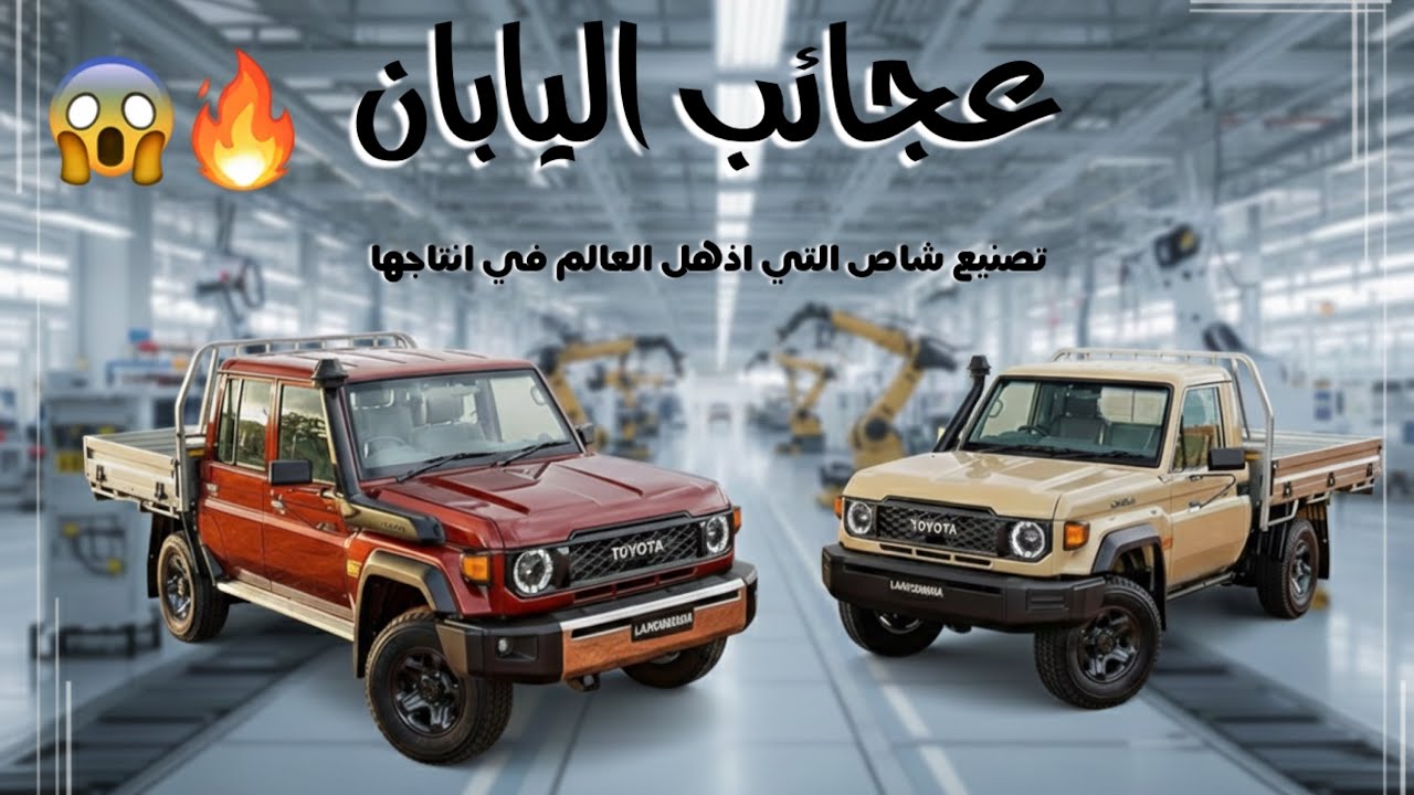 عجائب اليابان😱🔥  | تصنيع شاص ٢٠٢٦ التي اذهل العالم في إنتاجها