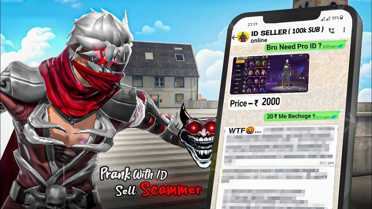 Prank with Id sellers 🤣 who are big Youtubers 🤬 They scammed with us 😡 and I do this to them ??
