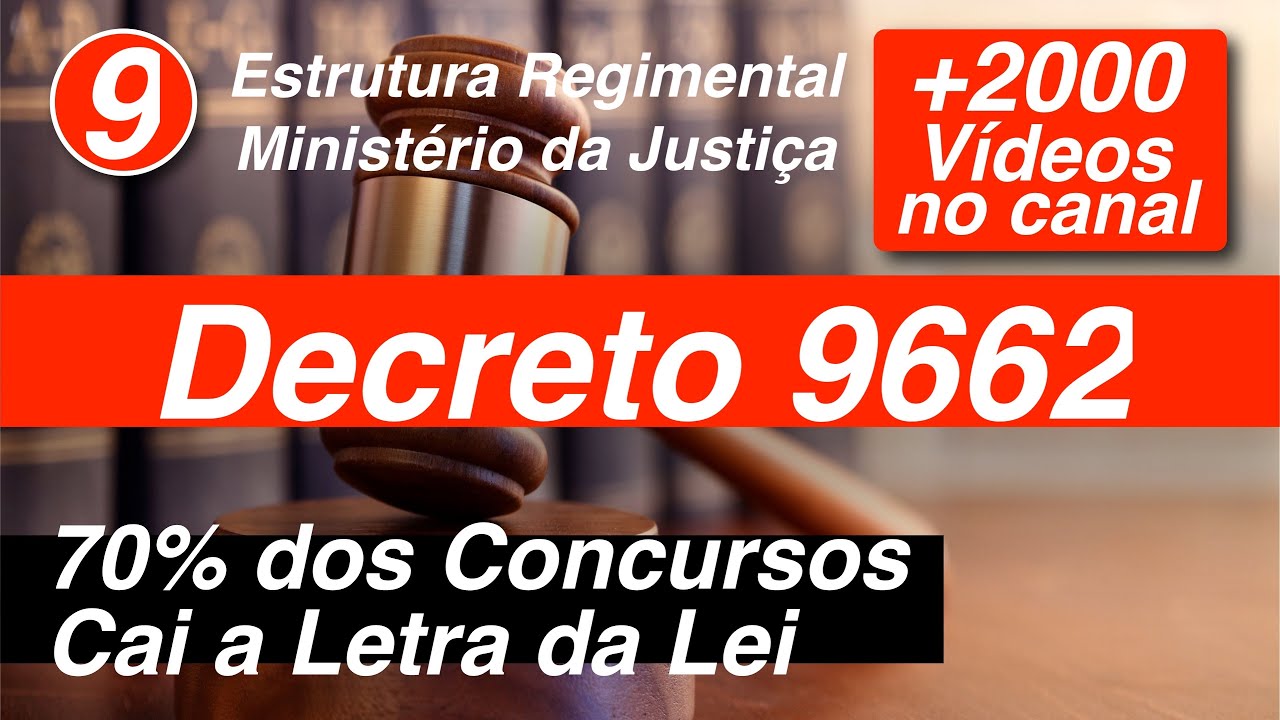 Decreto 9662   Art  31 a 34  Anexo   Estrutura Regimental Ministério da Justiça