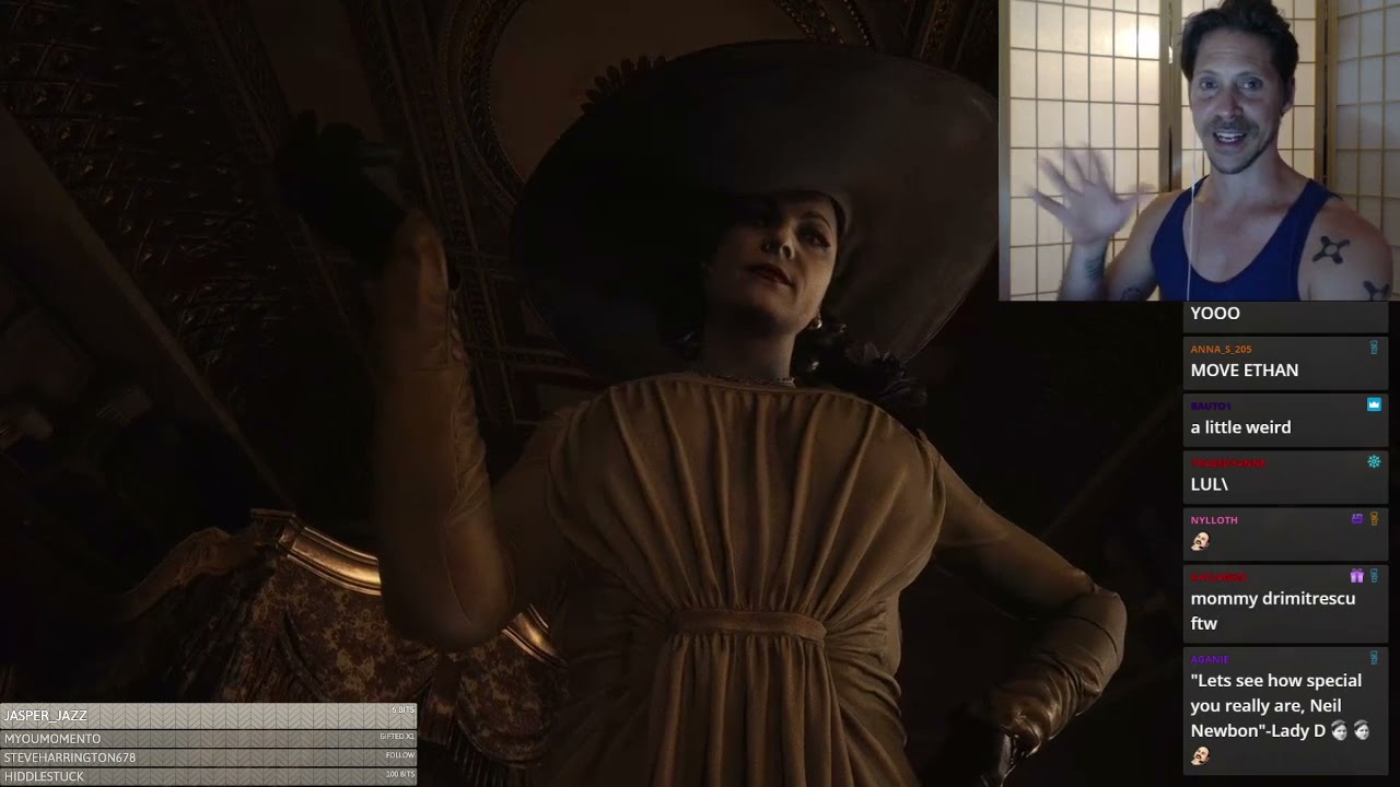 Heisenberg actor Neil Newbon reacts to Lady Dimitrescu & daughters scene in Resident Evil 8 Village