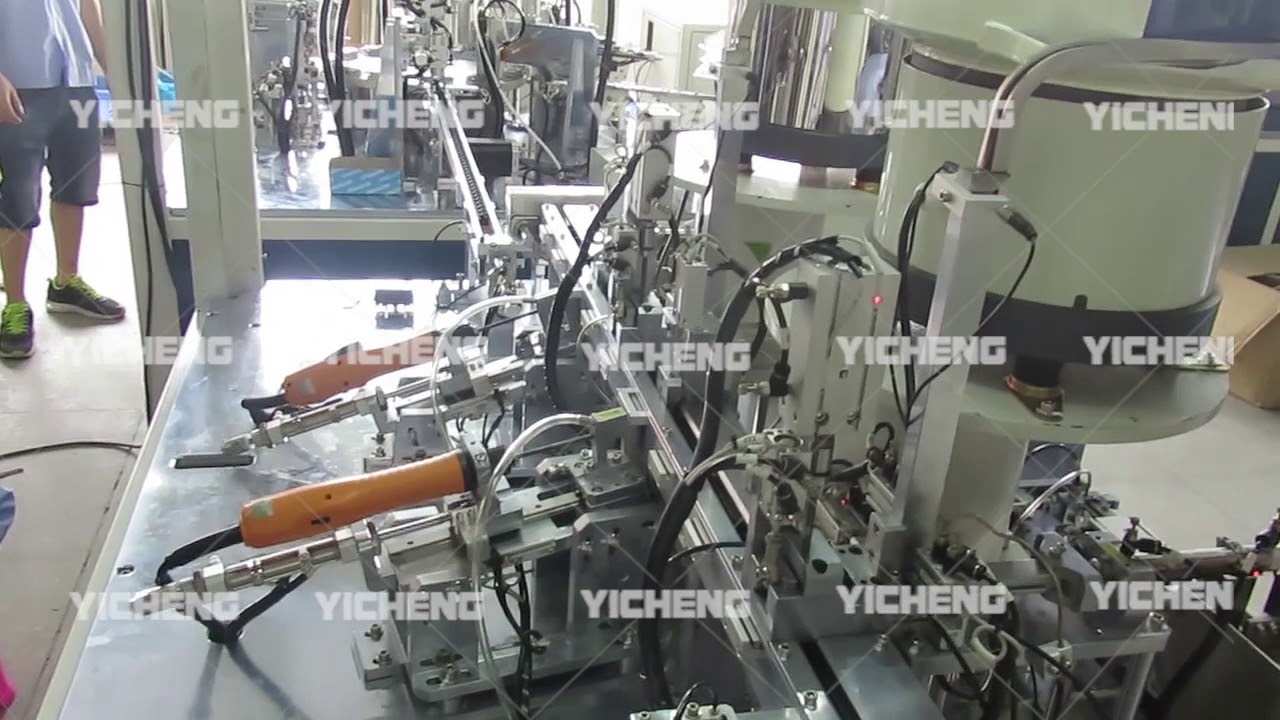 Automation Equipment One Way  Electric Switches Assembly Line PLC Control China Manufacturer