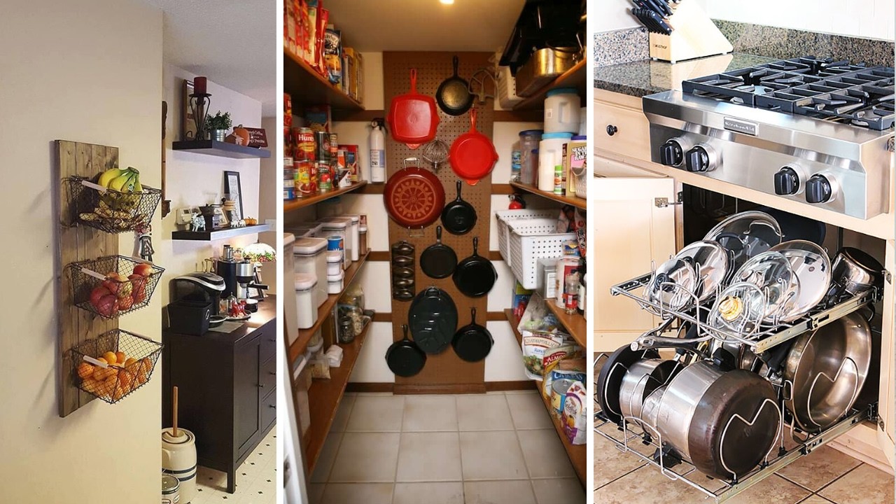 +227 iDEAS de ORGANIZACION para COCINAS PEQUEÑAS que maximizarán un espacio diminuto de tu hogar