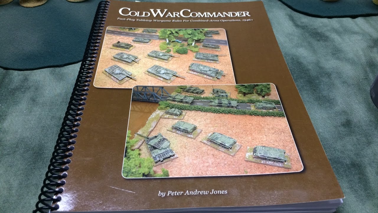 Cold War Commander Battle Report 1 - Encounter Scenario
