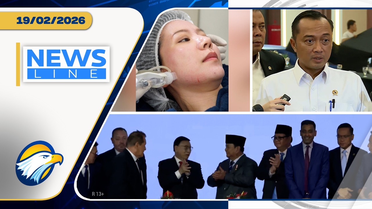 [FULL] NEWSLINE - Presiden Prabowo Di Business Summit AS & RI Teken MoU dengan Freeport [19/02]