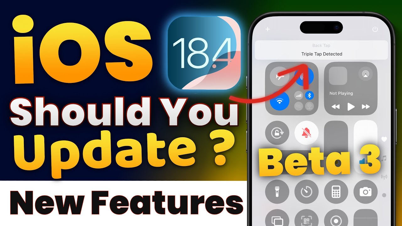 iOS 18.4 Beta 3 is Out! - Should You Update? What's New Features, Changes, Bug Fixes and Performance