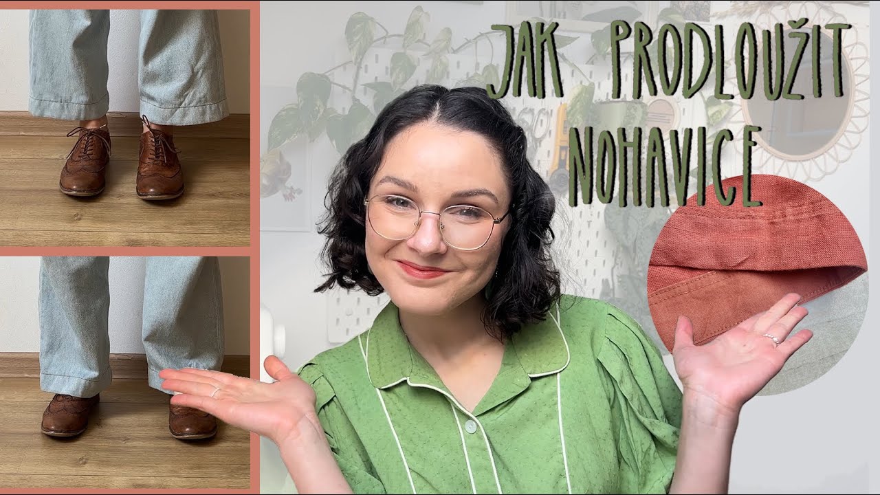 JAK PRODLOUŽIT NOHAVICE (maximálně) 🪡