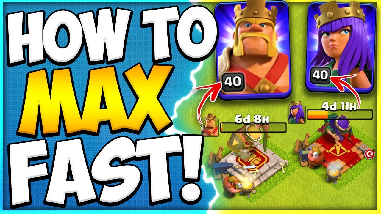Secret to the Fast Hero Upgrades | How to Max Your Heroes in Clash of Clans