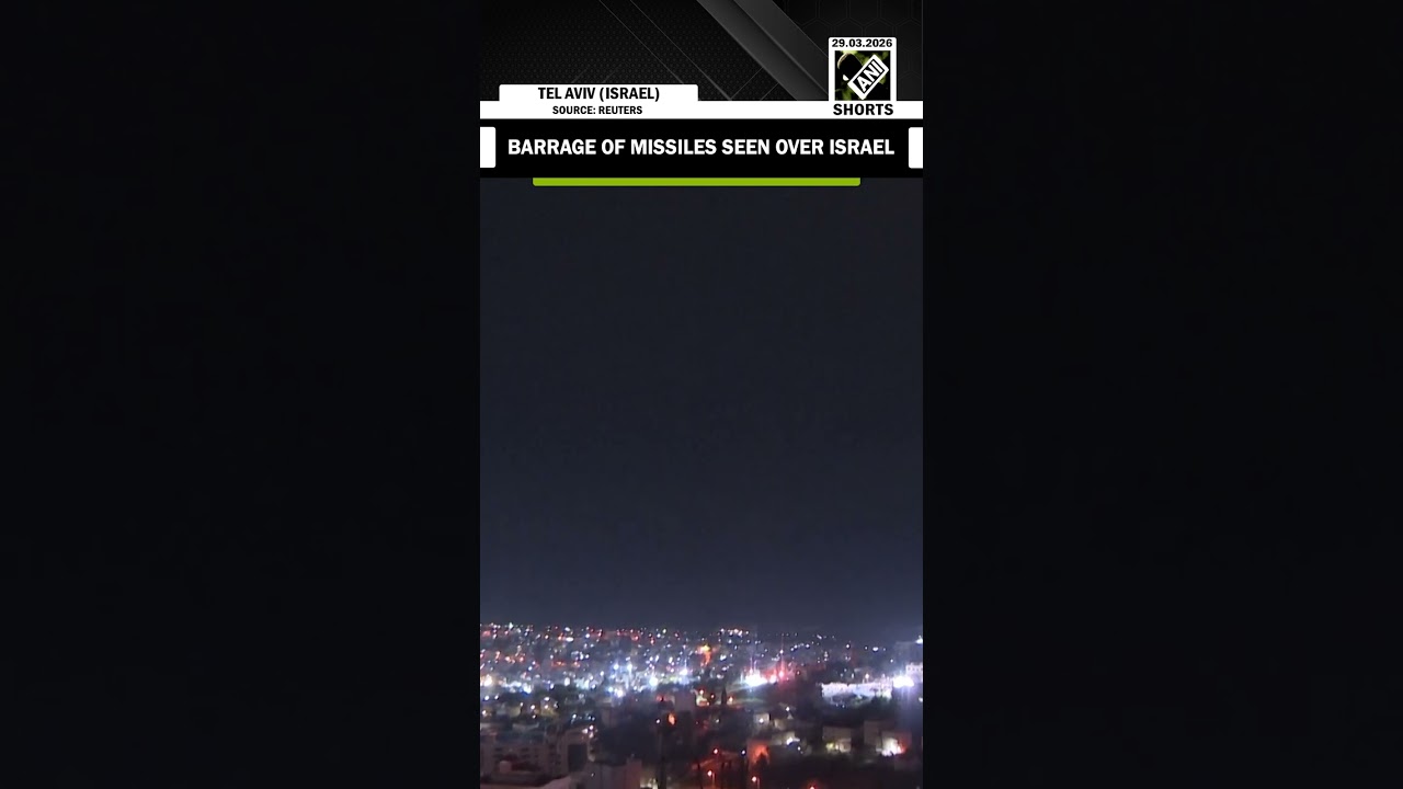 Israeli army reports barrage of missiles fired from Iran in overnight strike across Israel