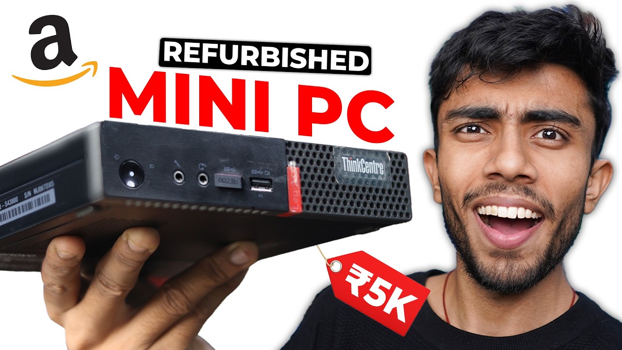 5,500/- Rs Mini PC From Amazon!⚡Windows 11, 8GB RAM 🤯Worth Buying?🤨