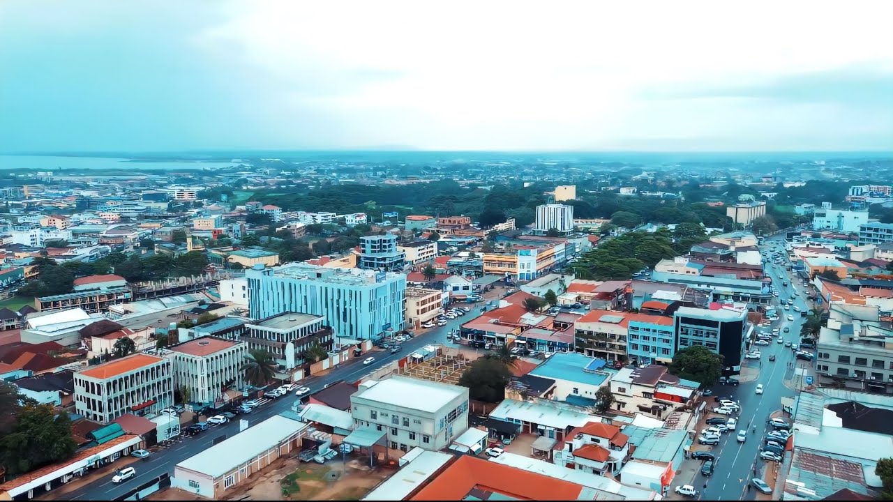 Bujumbura City, Burundi - by drone [4K]