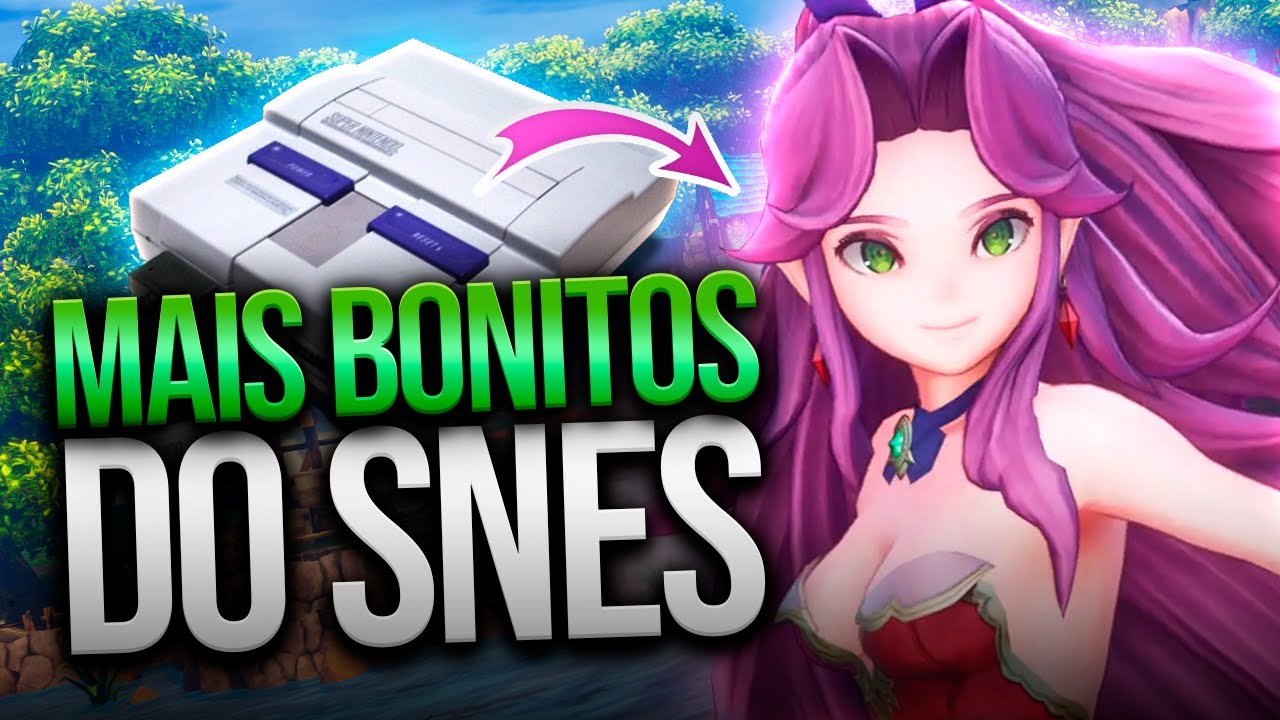 GRÁFICOS DE PS1 NO SNES? Os 10 Jogos Mais Lindos do Console!