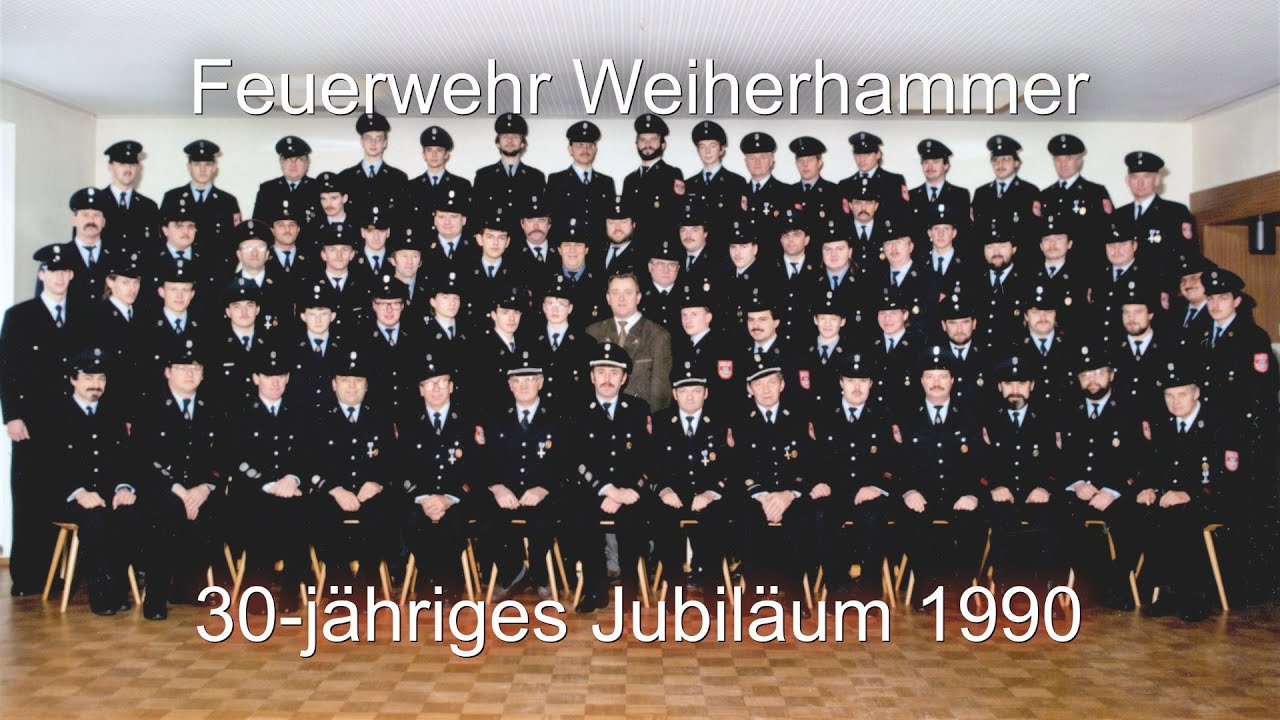 Feuerwehr Weiherhammer - Festzug 1990