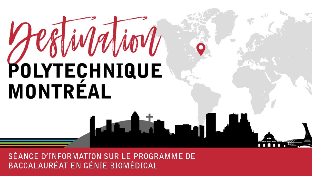 Séance d’information sur le programme de baccalauréat en génie biomédical