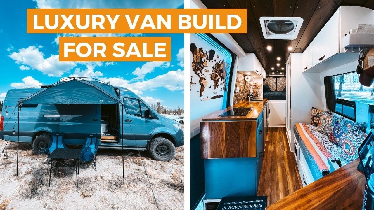 LUXURY VAN BUILD FOR SALE  |  2019 Mercedes Sprinter 4x4 170 Ext  |  VAN CONVERSION TOUR