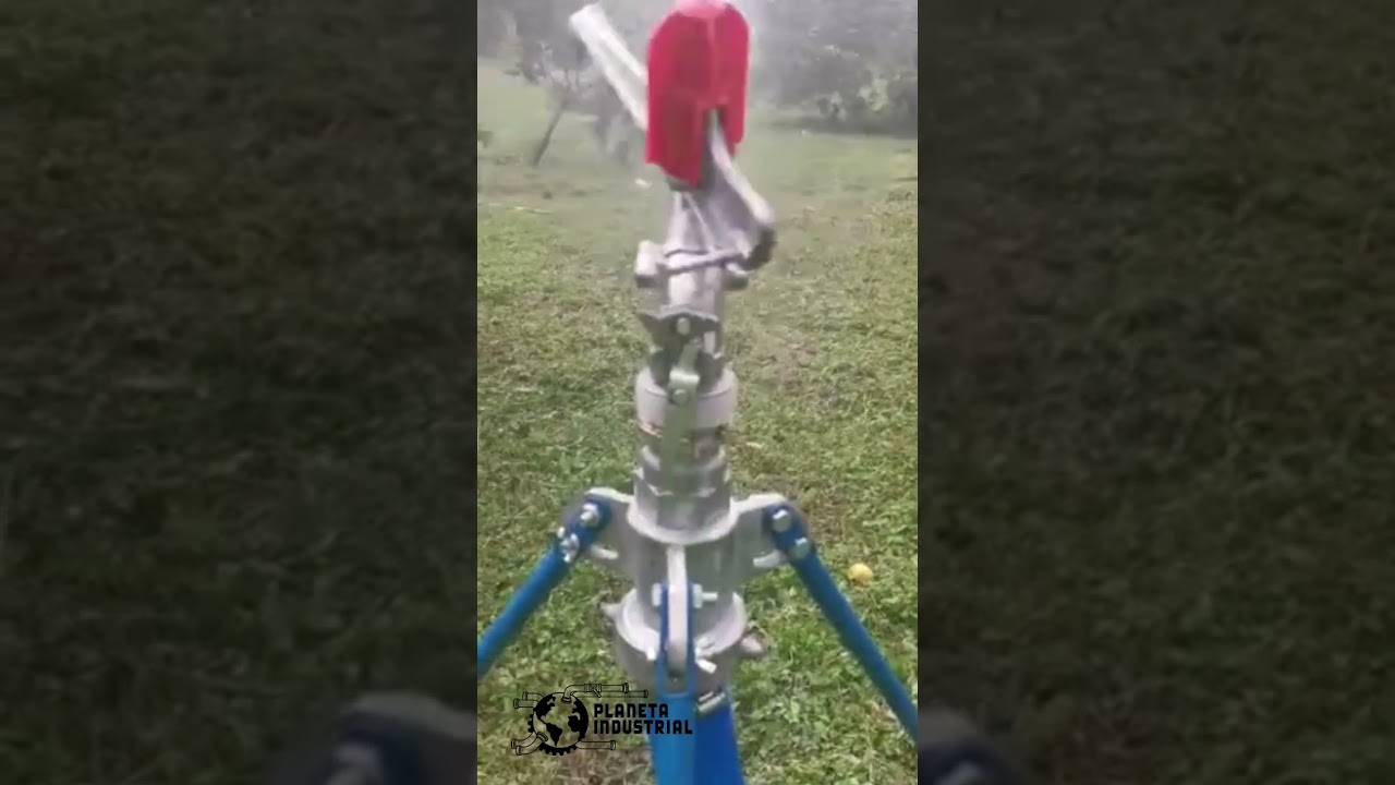 FUNCIONAMIENTO DE ASPERSOR TIPO CAÑÓN DE 1-1/2 PULGADA