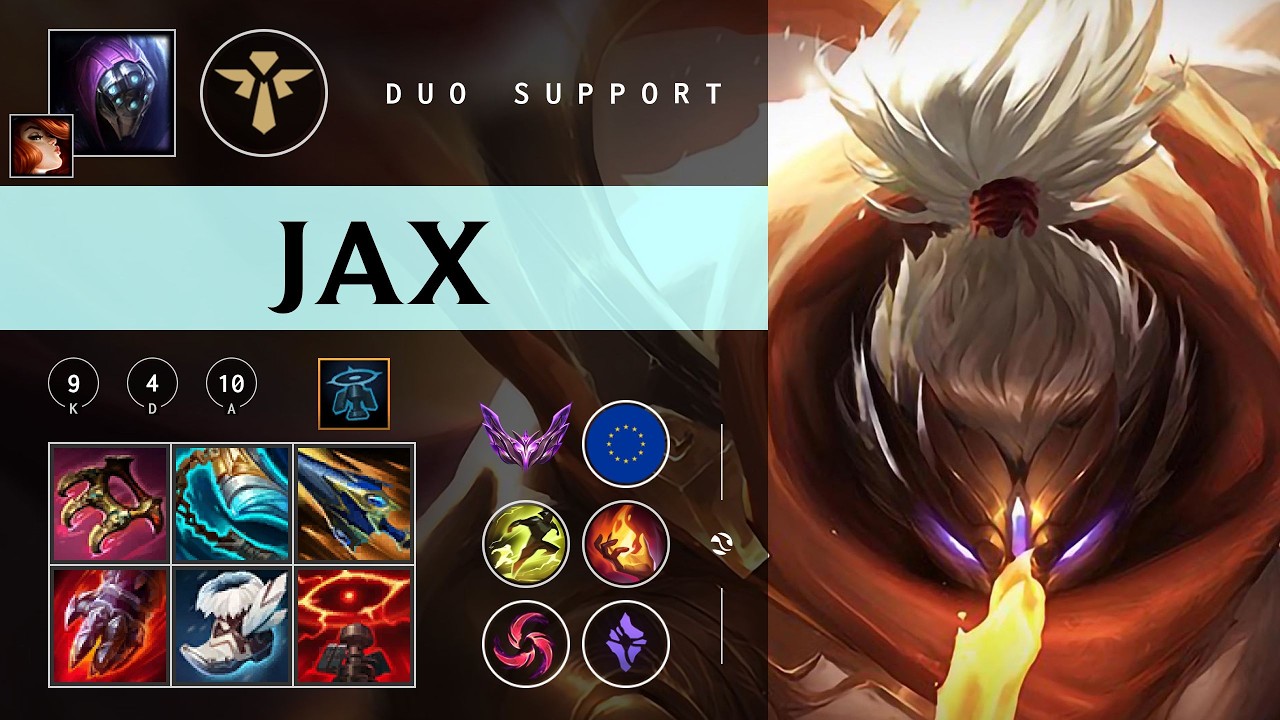 Jax Support vs Braum - EUW Master Patch 26.05