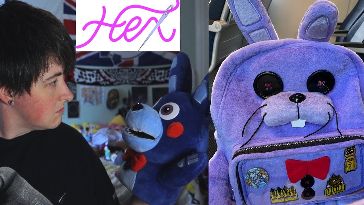 REVIEWING HEX'S NEW ITA BACKPACK AND BON BON HAND PUPPET!