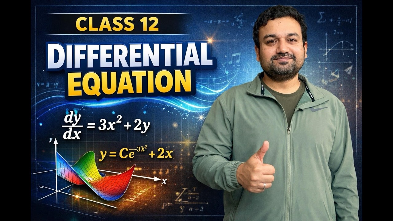 Differential Equations Class 12th #2