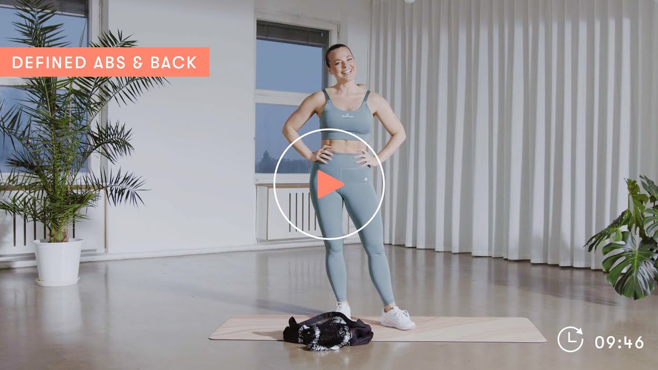 #OActive | Abs Workout 10 min - Abs & Back | Beginner Friendly | by Mareike und OCEANSAPART