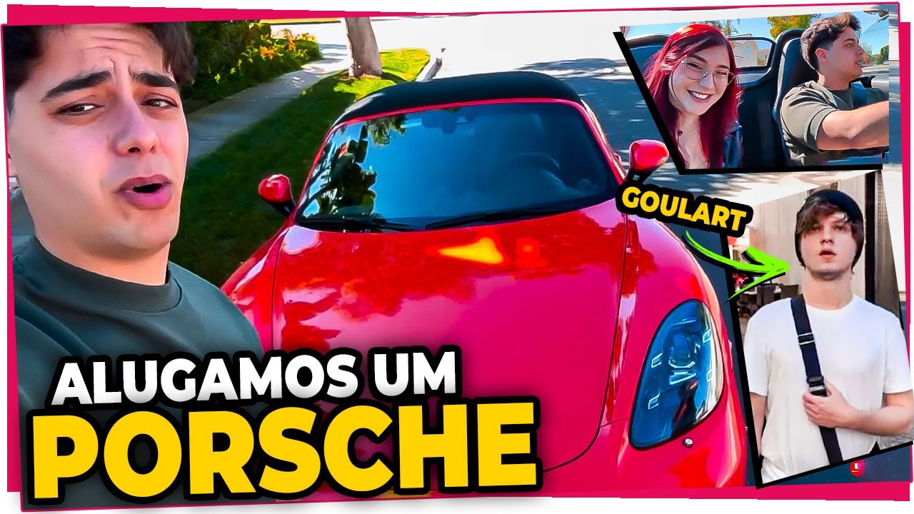 ALUGAMOS UMA PORSCHE POR 200 DOLARES E ENCONTRAMOS O GOULART #EUA