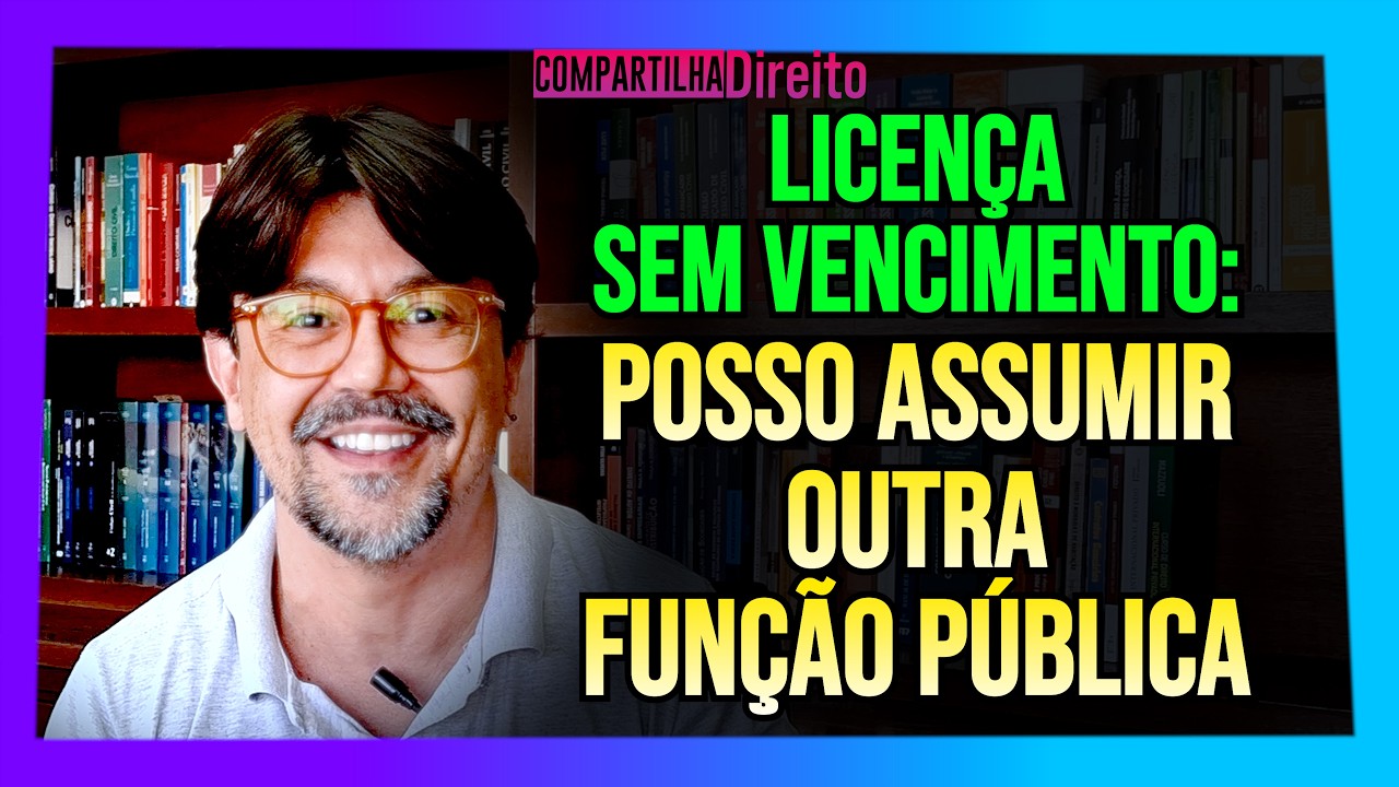 Licença sem vencimento e outra função pública
