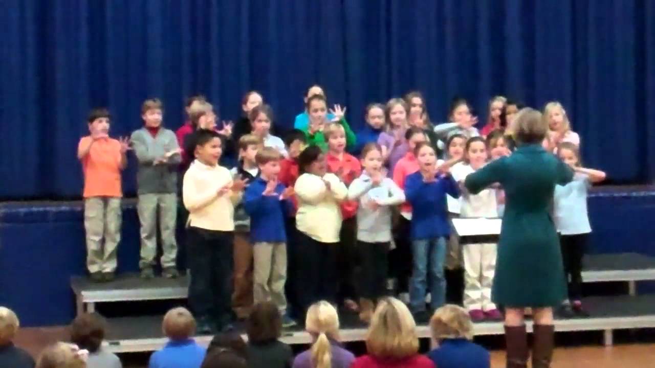 Winter Walk performed by Lower School Chorus