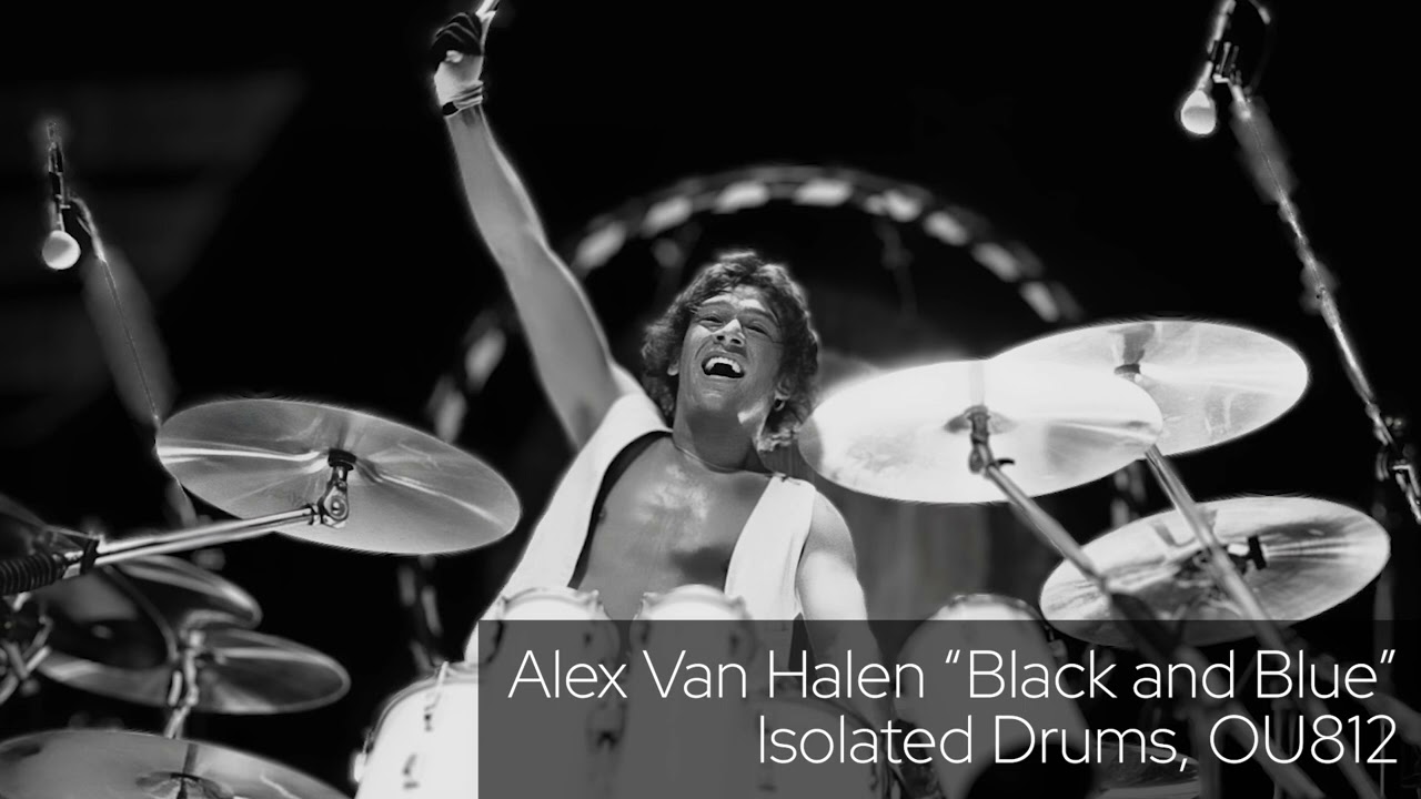 Alex Van Halen “Black and Blue” (Van Halen) Isolated Drums