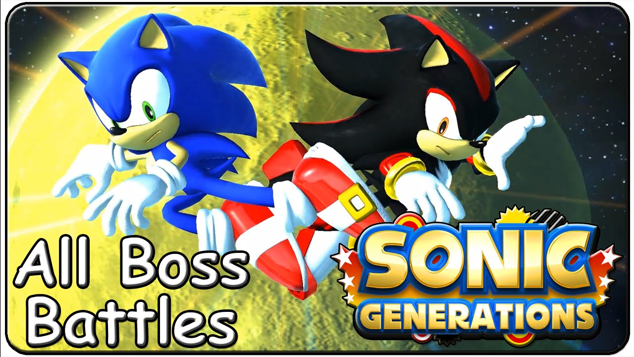 Sonic Generations All Bosses (S Rank)