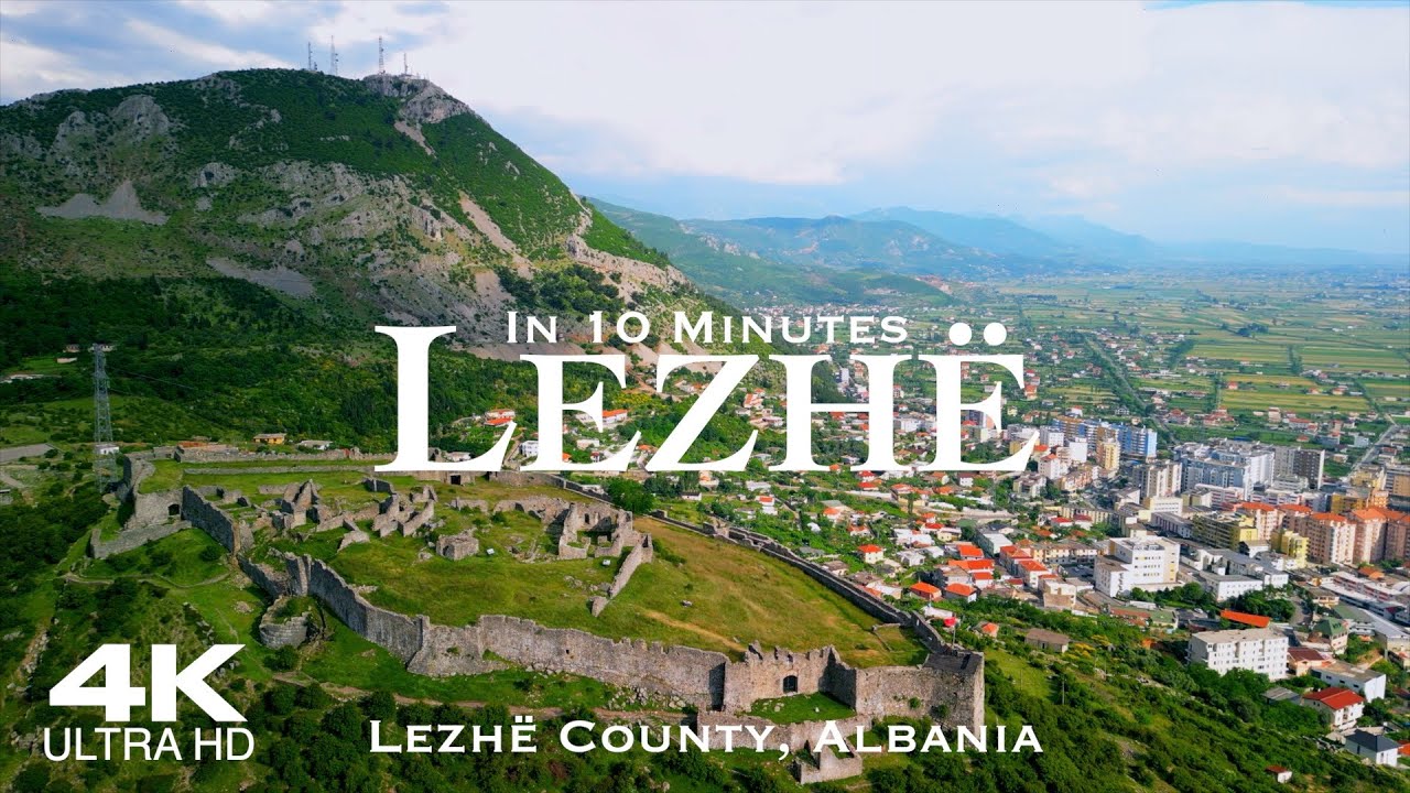Lezhë 🇦🇱 Lezhe Drone Aerial 4K | Albania Shqipëria #lezhë #lezhe