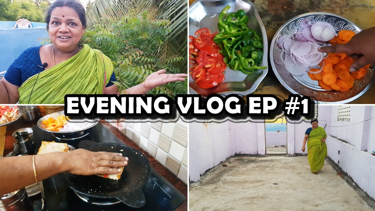 Evening Vlog Episode #1 @KaruveppilaiSamayal