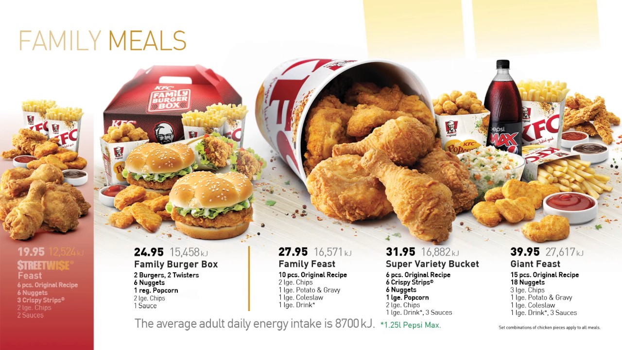 KFC Digital menuboard