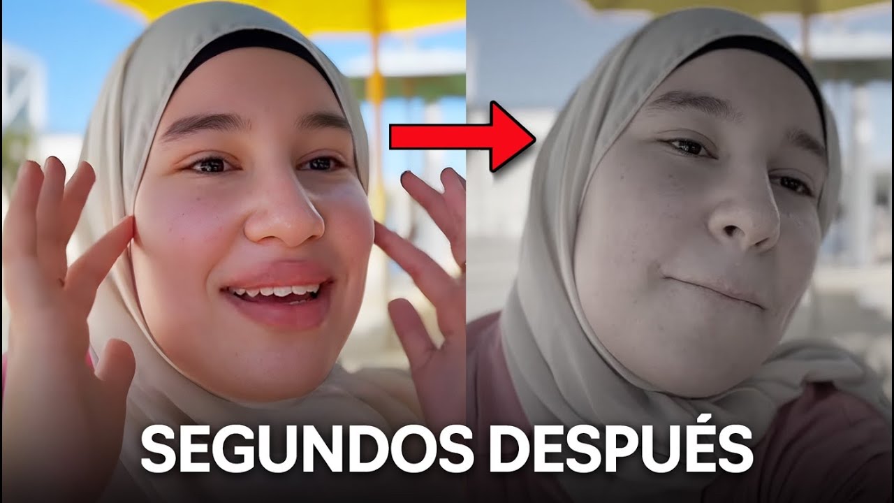 Observa cómo su rostro cambió INSTANTÁNEAMENTE cuando dije esto.