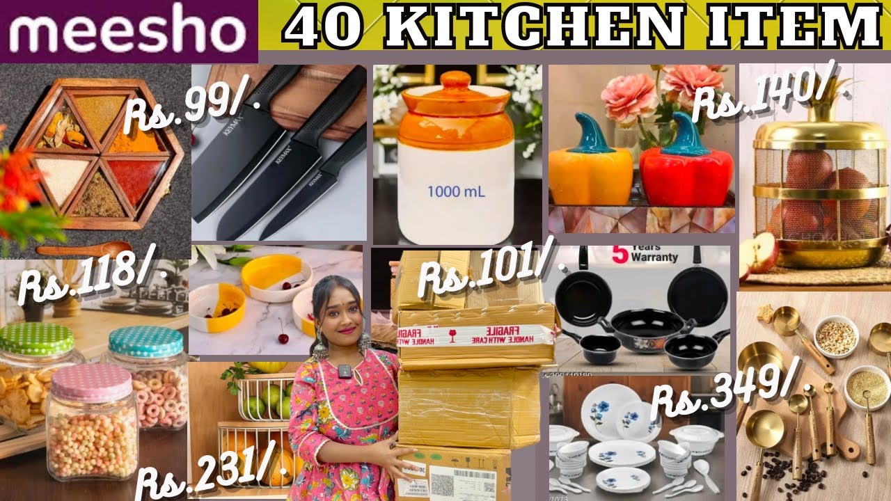 Huge* Meesho Cheapest Kitchen Haul 😨 || Omg 😱 Meesho Ka Sbse Saste Kitchen Item 🤭 || Under Rs.? 😭