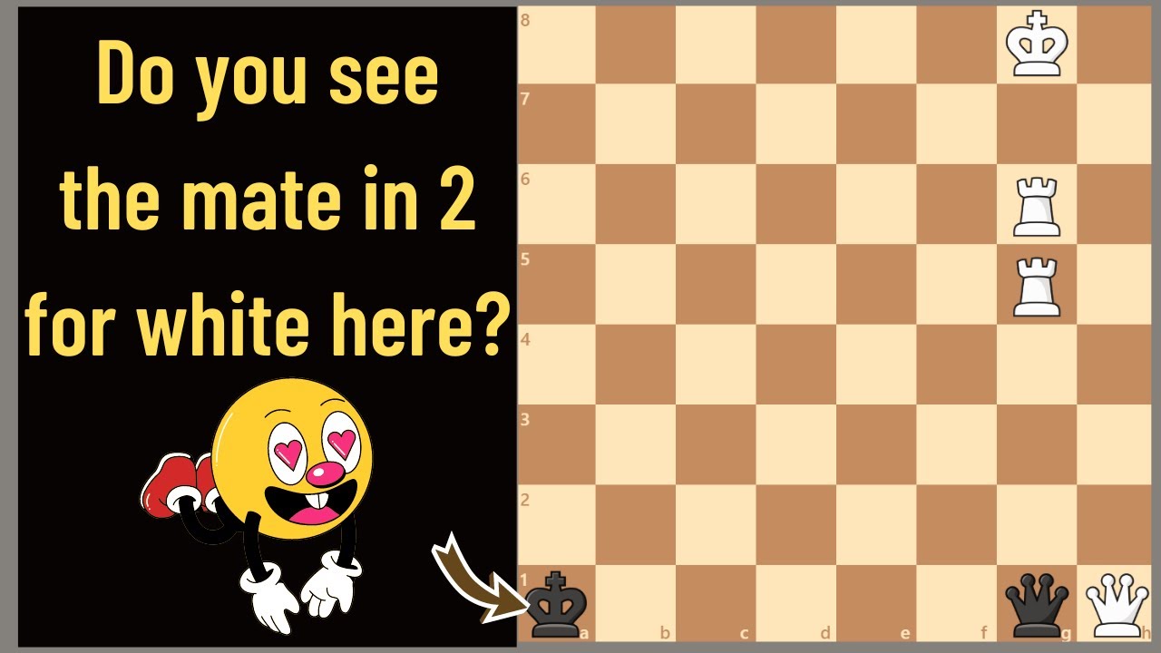 Rare Mate in 2 Moves Puzzle