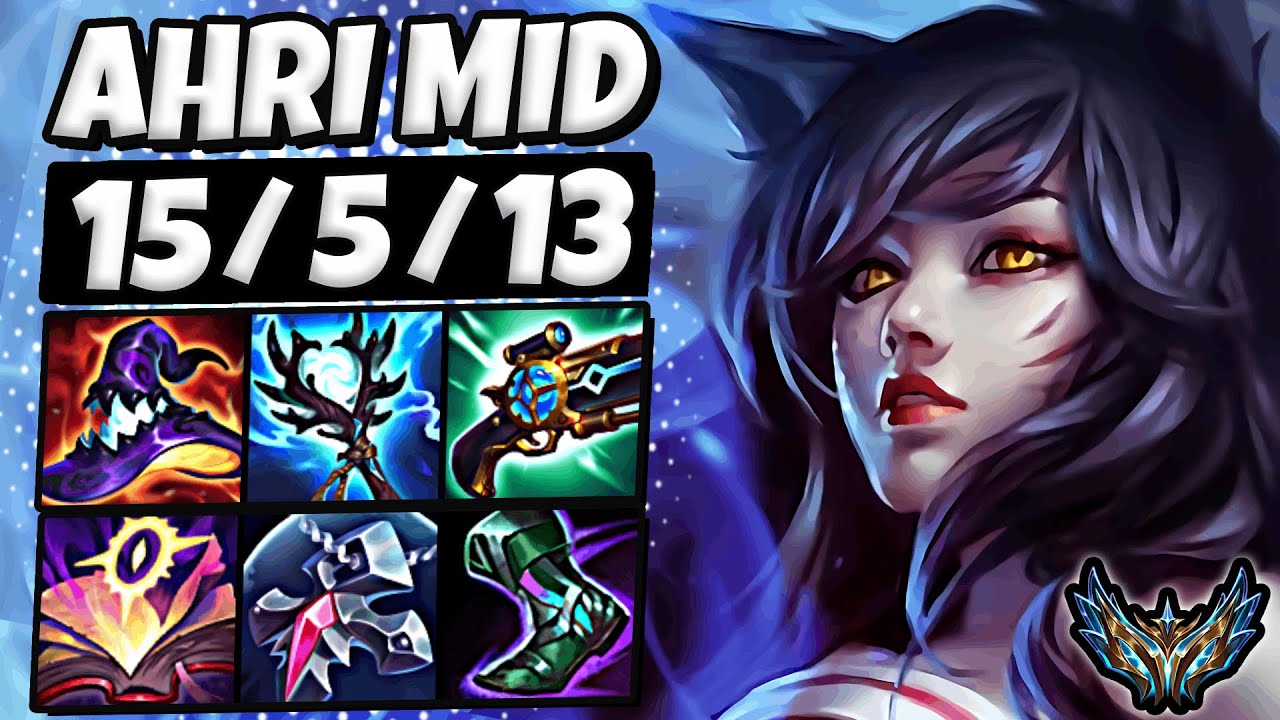 Ahri vs Akshan [ MID ] Lol Korea Challenger Patch 14.3 ✅